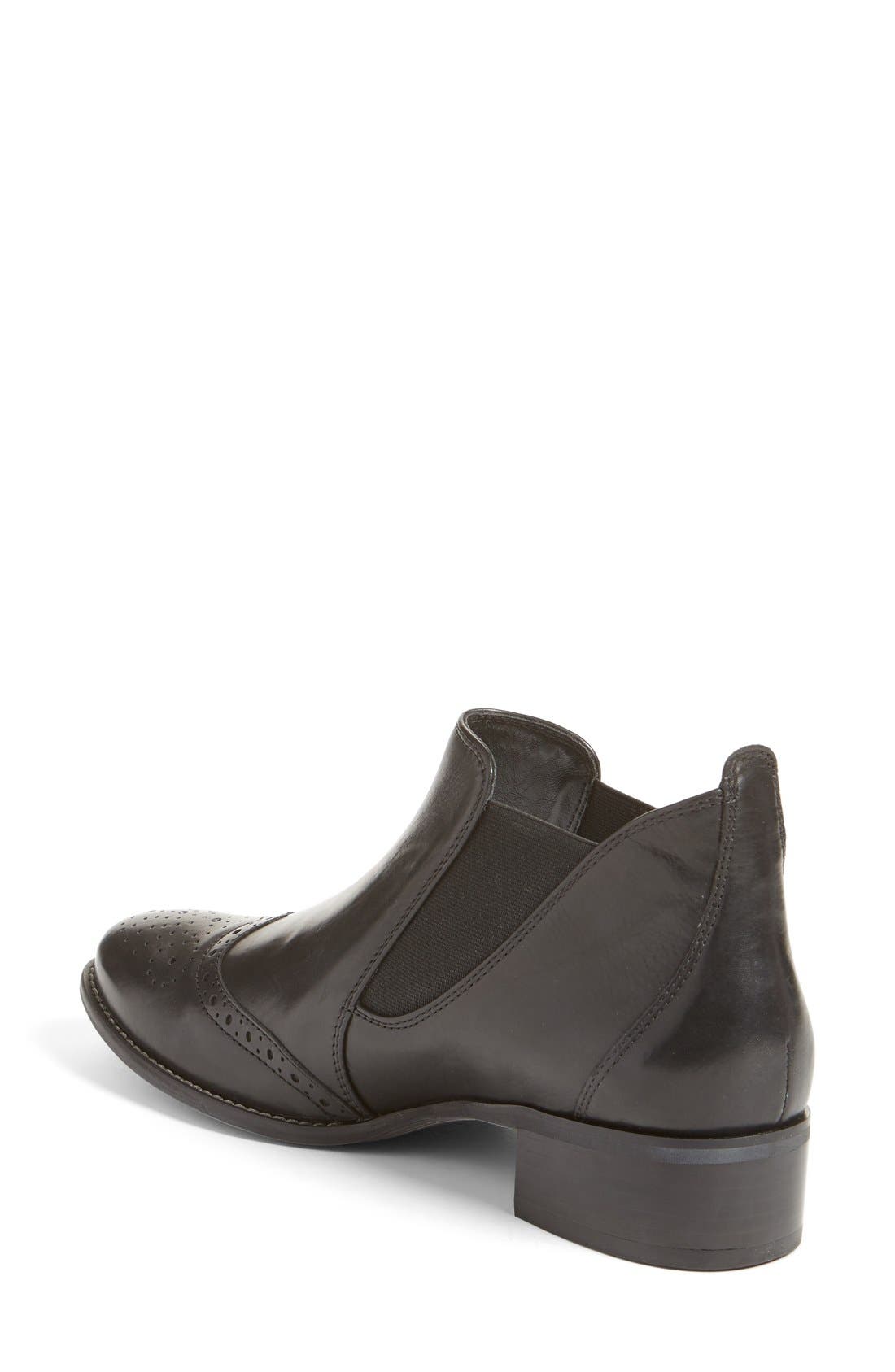 Paul Green 'Jay' Wingtip Chelsea Boot, Alternate, color, 