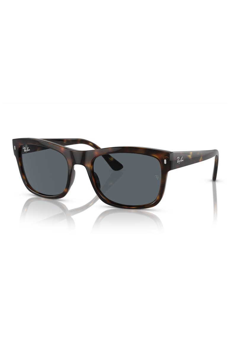 56mm Rectangular Sunglasses, Alternate, color, HAVANA