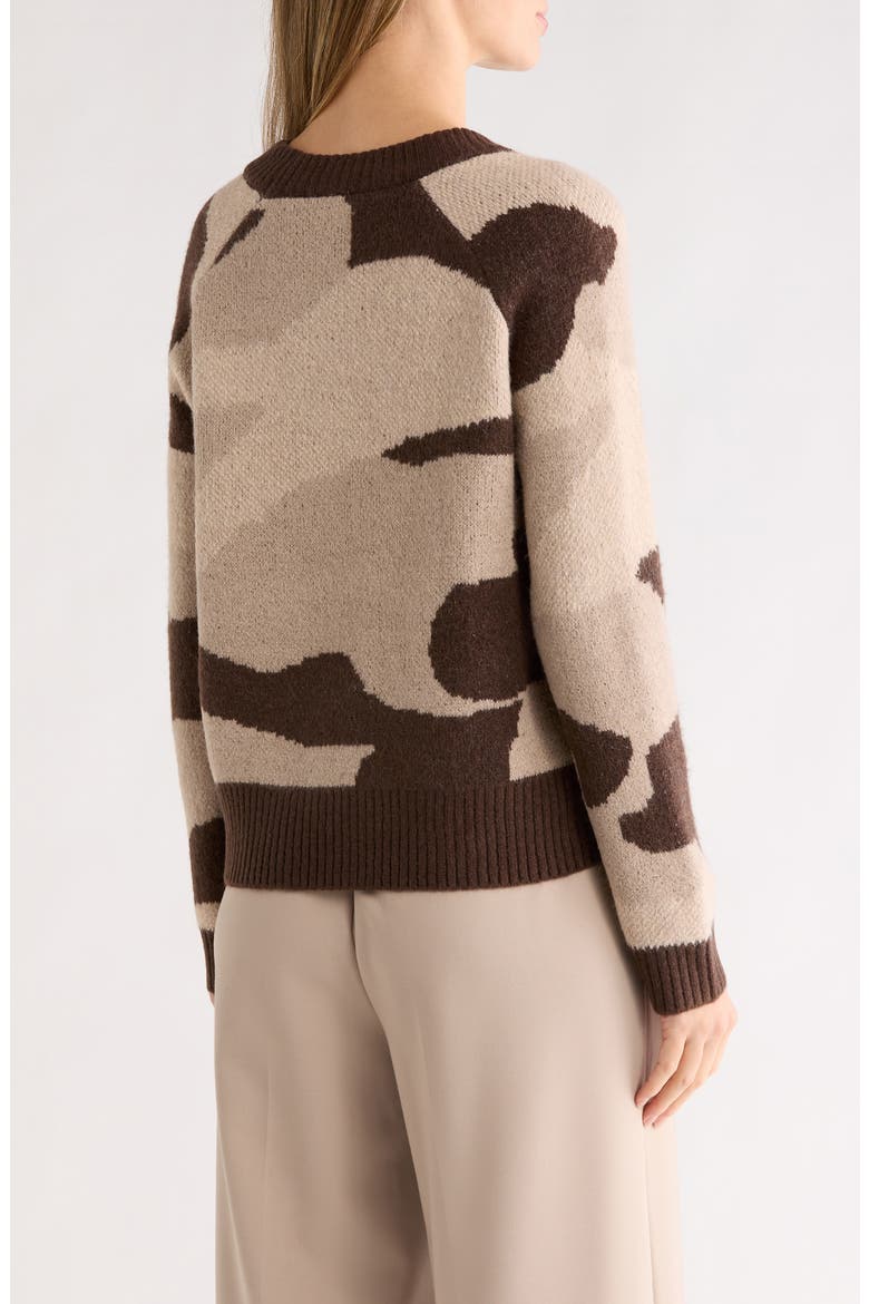 Pattern Sweater, Alternate, color, DESERT CAMO