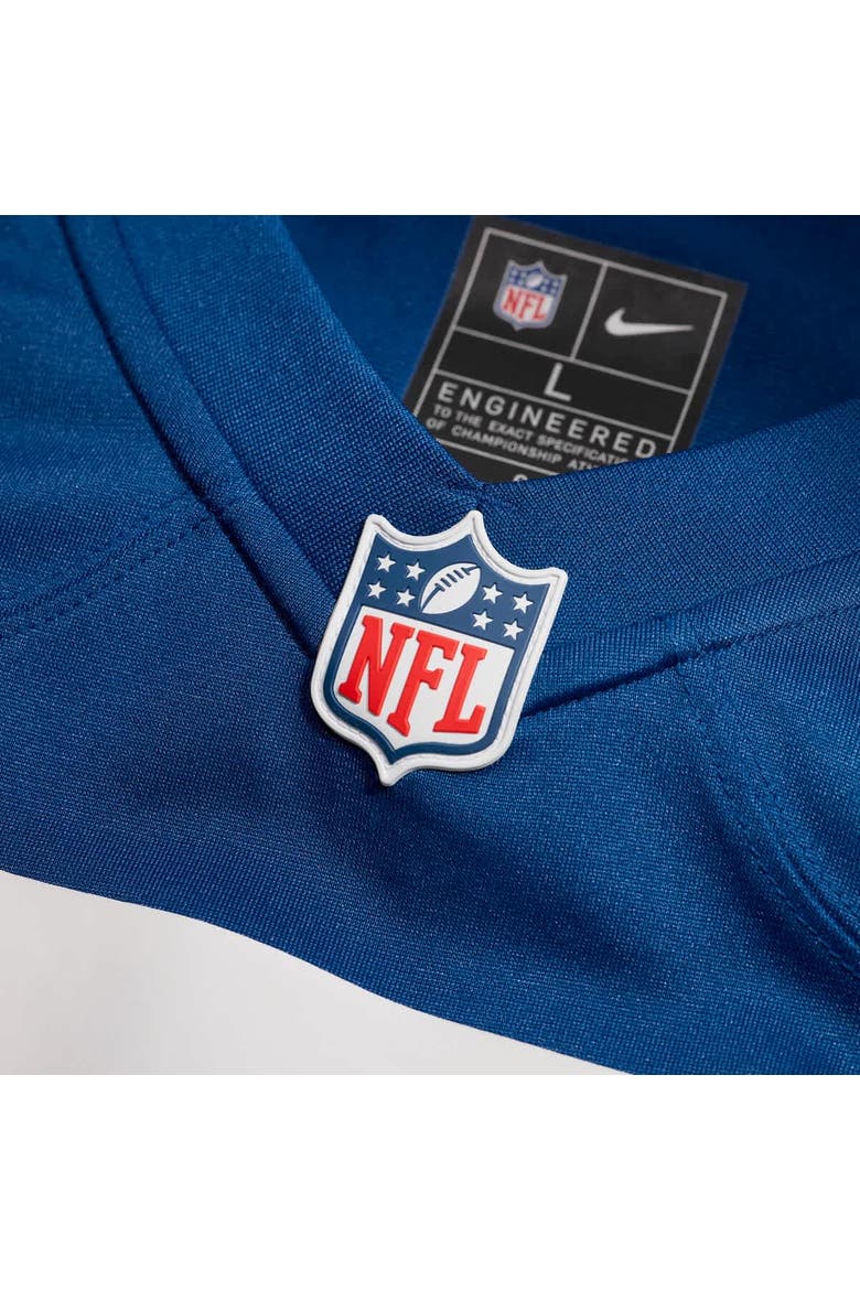 Men's Nike Ahmad Sauce Gardner  Royal Indianapolis Colts Team  Game Jersey, Alternate, color, Royal