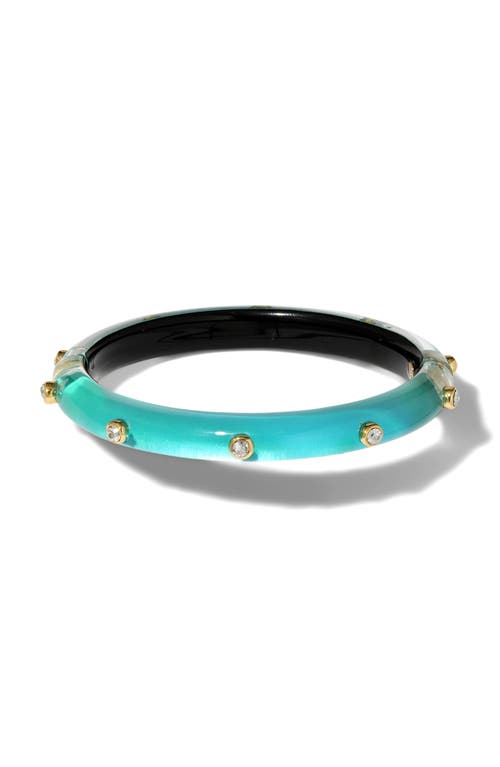 ALEXIS BITTAR ALEXIS BITTAR CRYSTAL STUDDED LUCITE® BANGLE 