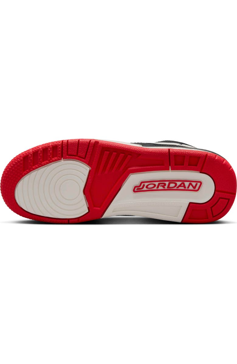 Nike Air Jordan Legacy 312 Low Sneaker, Alternate, color, Black/ University Red/ Sail