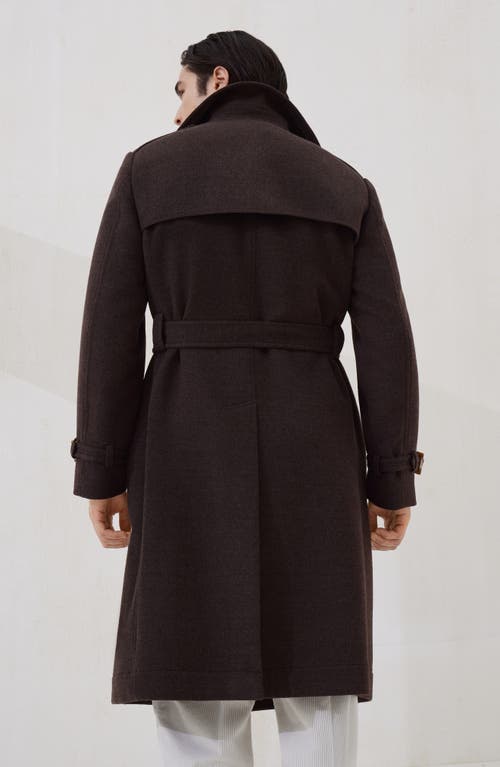 Brunello Cucinelli Long Sleeve Windbreaker In Brown