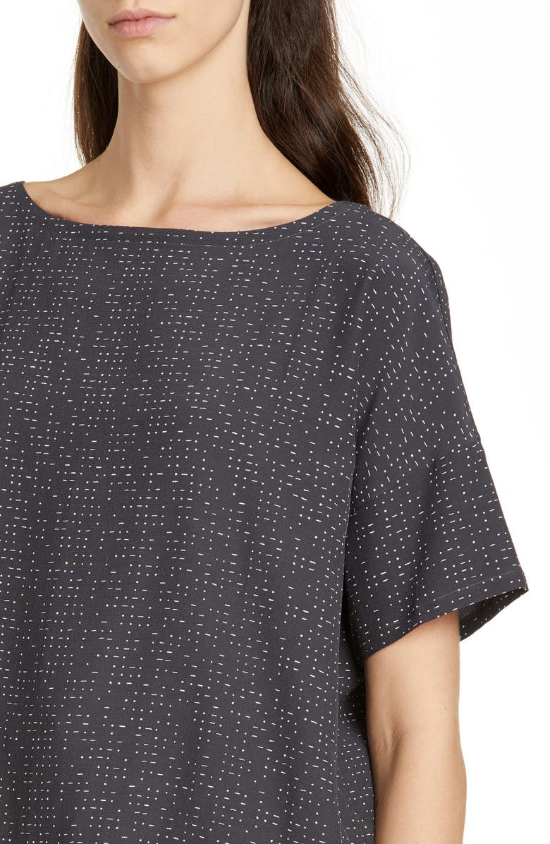 Eileen Fisher Bateau Neck Tee, Alternate, color,