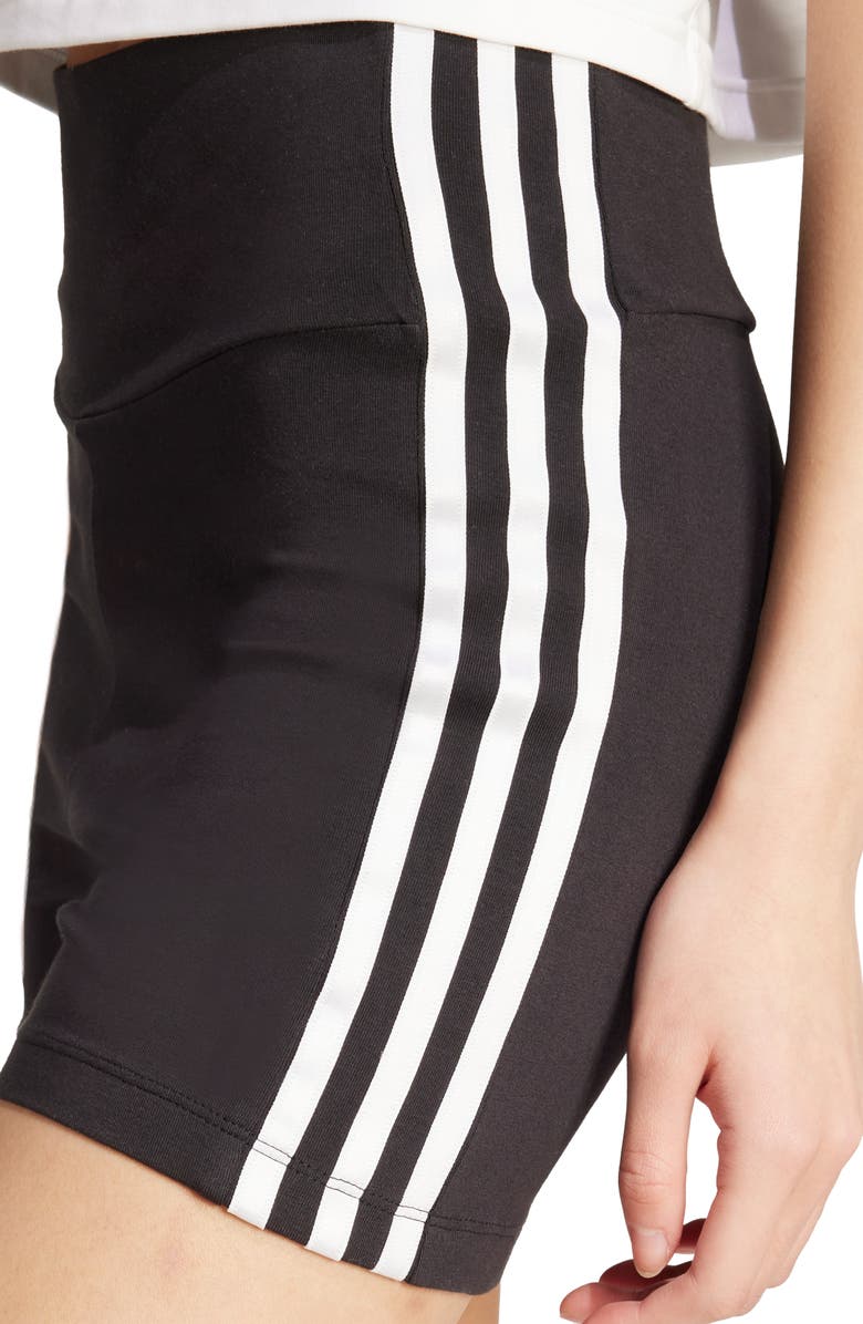 adidas 3-Stripes Booty Bike Shorts, Alternate, color,