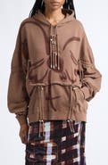 Collina Strada Aurora Mohawk Burst Cotton Hoodie