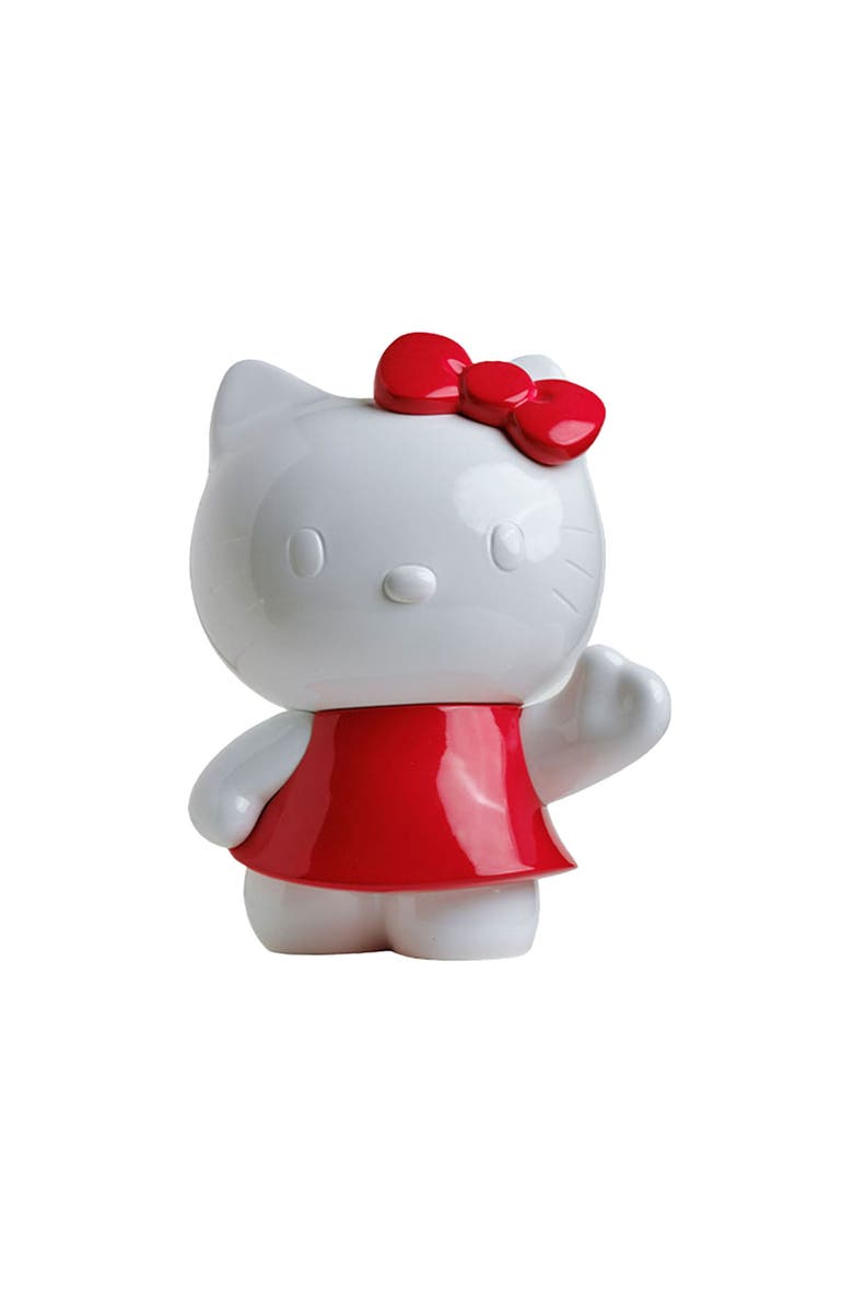 Leblon Delienne Hello Kitty with Robe Dress Figurine, Main, color, Red / White