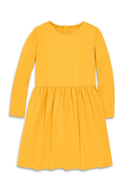 Kids Long Sleeve Perfect Pocket Dress (Toddler, Little Kid & Big Kid)