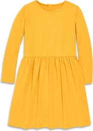 Primary Kids Long Sleeve Perfect Pocket Dress