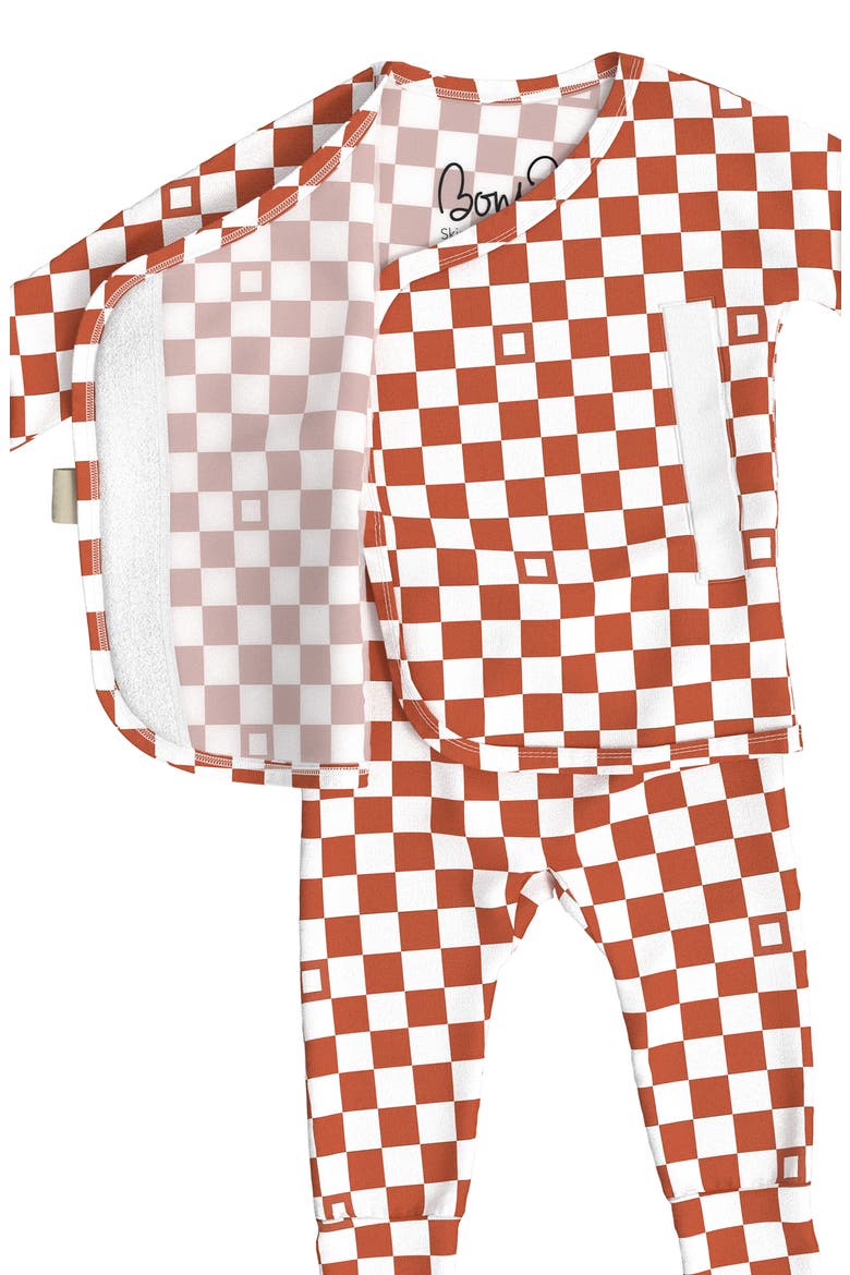 Skin to Skin Footie, Alternate, color, CHECKER
