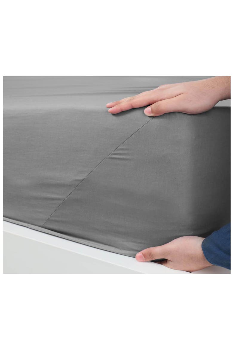 225 Thread Count Sheet Set, Alternate, color, GRAPHITE
