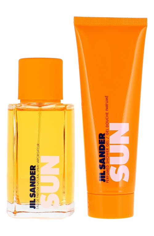 Jil Sander Sun Eau De Parfum Set $65 Value In Transparent