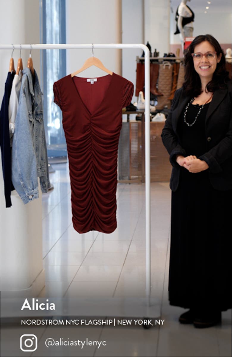 Ruch Hour Ruched Minidress, sales video thumbnail