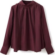 MANGO Scarf Top