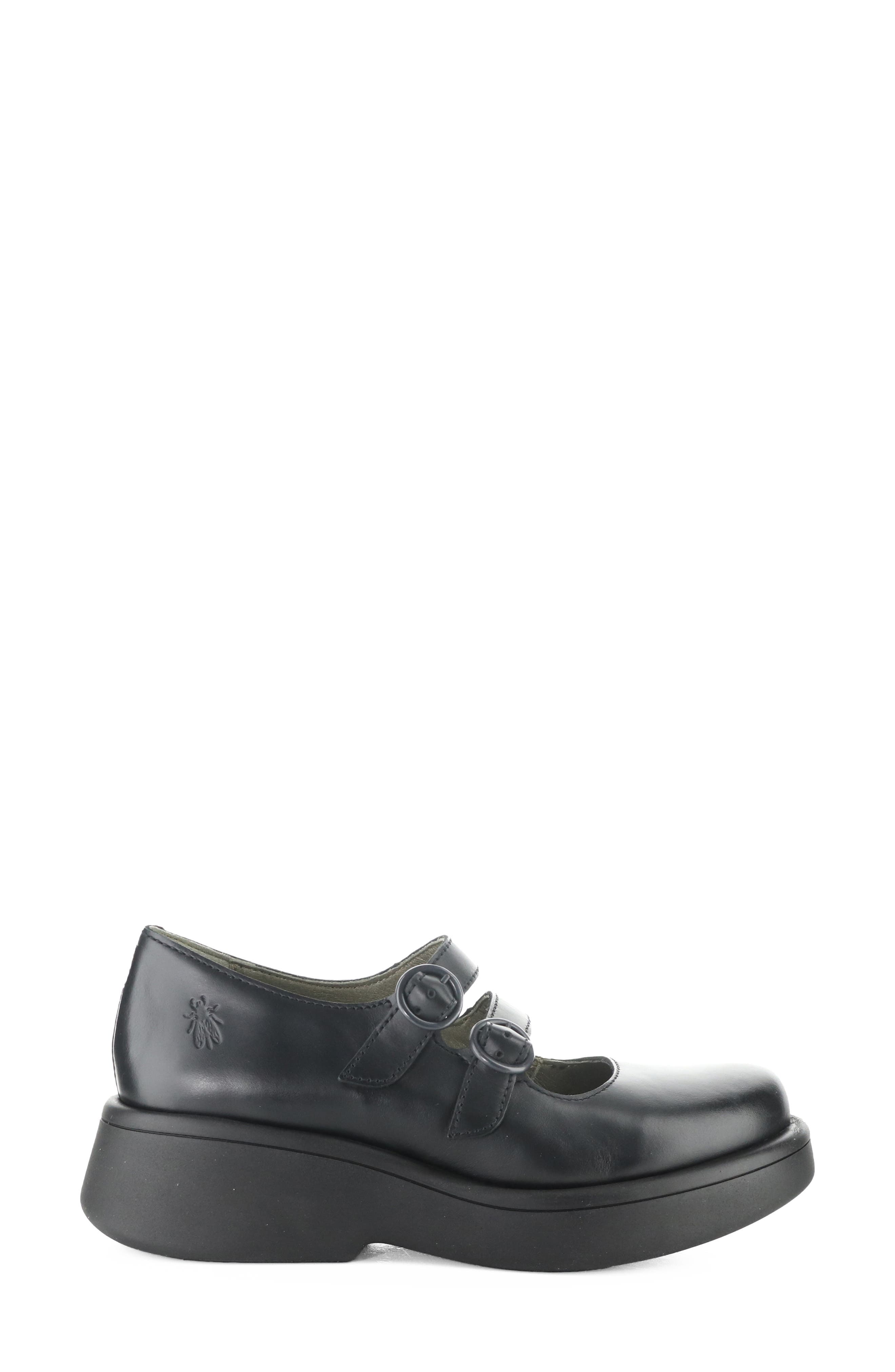 Mily Mary Jane Flat, Alternate, color, 000 BLACK
