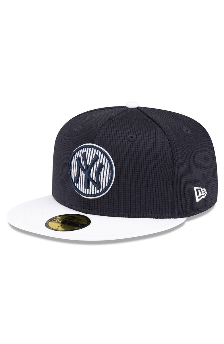 New Era Men's New Era Navy New York Yankees 2024 Batting Practice 59FIFTY Fitted Hat, Main, color, Navy