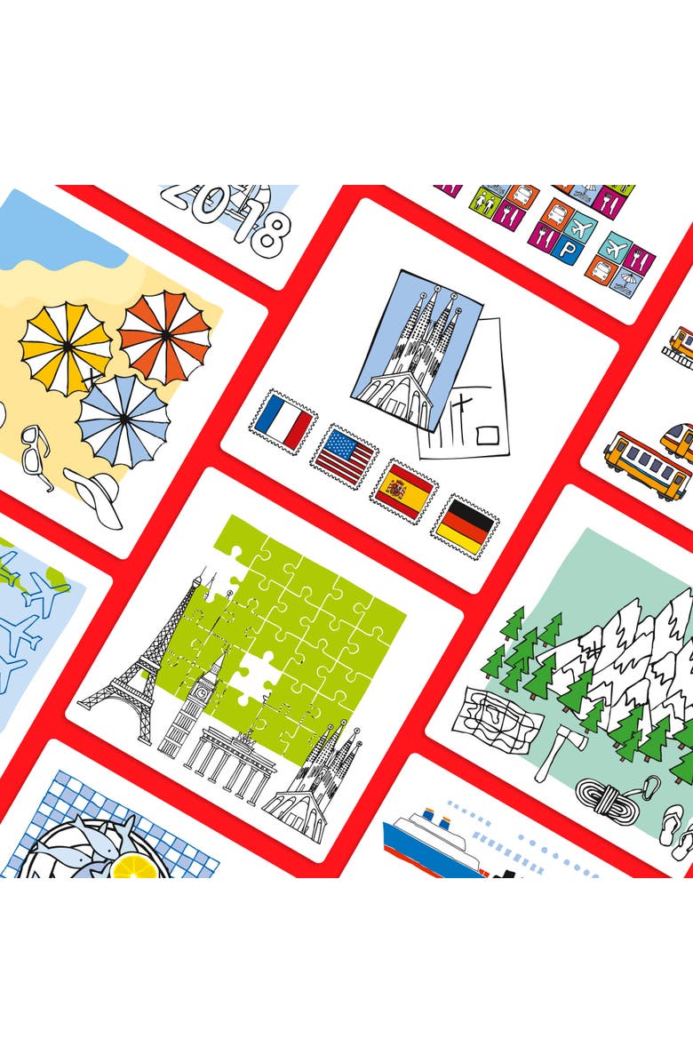 HABA Logic Case Extension Set Vacation & Travel Ages 7+ Travel Games, Learning Toys, Flash Cards for Kids, Brain Teaser Puzzle Games, Alternate, color, Multi