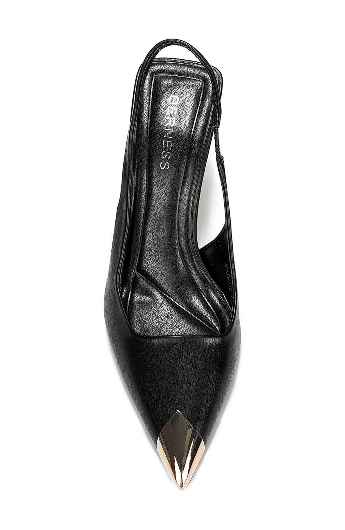 Vega Slingback Pump, Alternate, color, BLACK