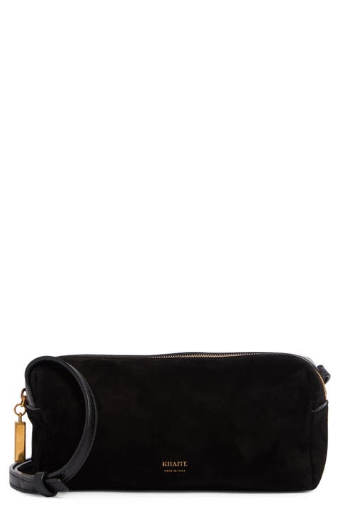 Mini Kye Leather & Suede Crossbody Bag