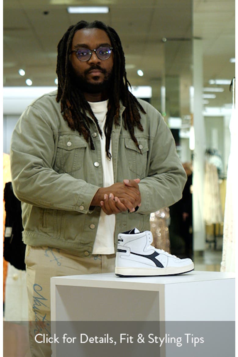 Gender Inclusive Mi Basket Used High Top Sneaker video