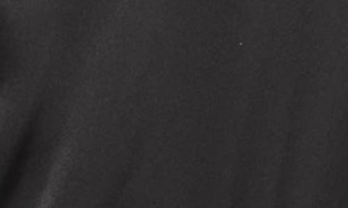 Ramy Brook Tia Mixed Media Button-up Shirt In Black