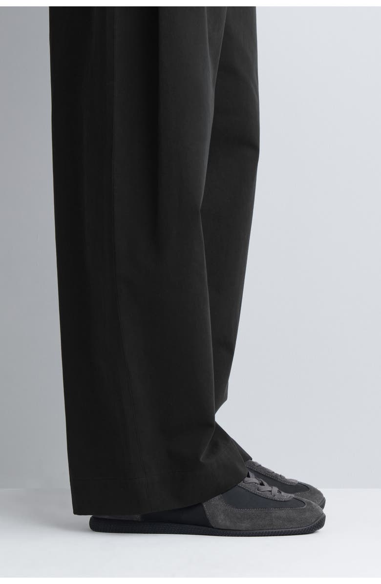 COS Nubuck And Suede Sneakers, Alternate, color, Gray