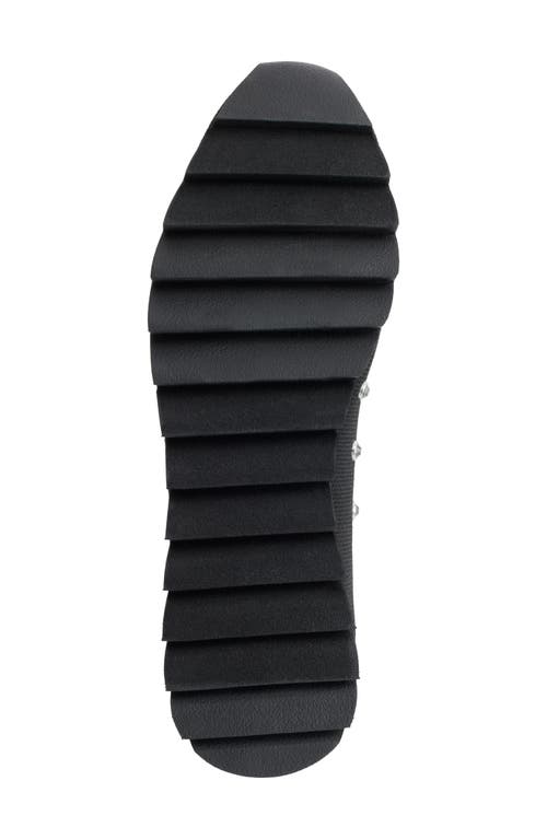 Dkny Abbott Knit Sneaker In Black