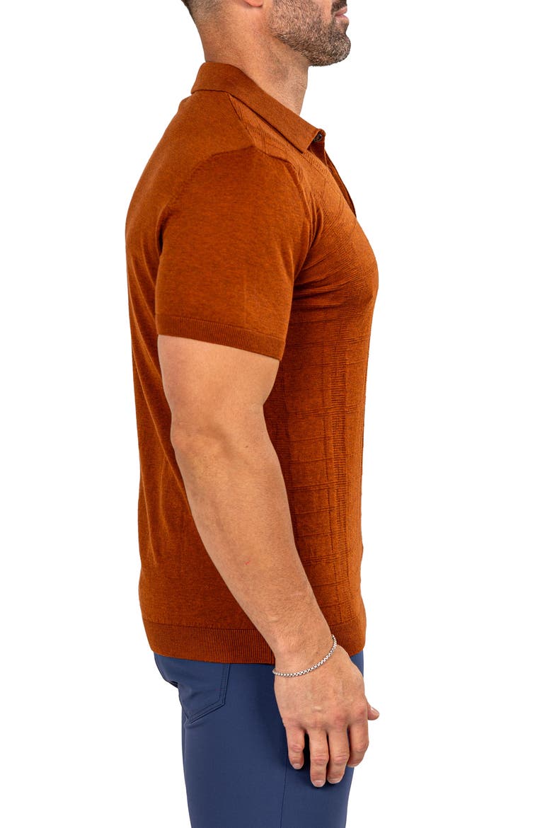 Marthy Brown Polo, Alternate, color, BROWN