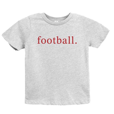 Football Typewriter Short Sleeve T-Shirt (Little Kid & Big Kid)