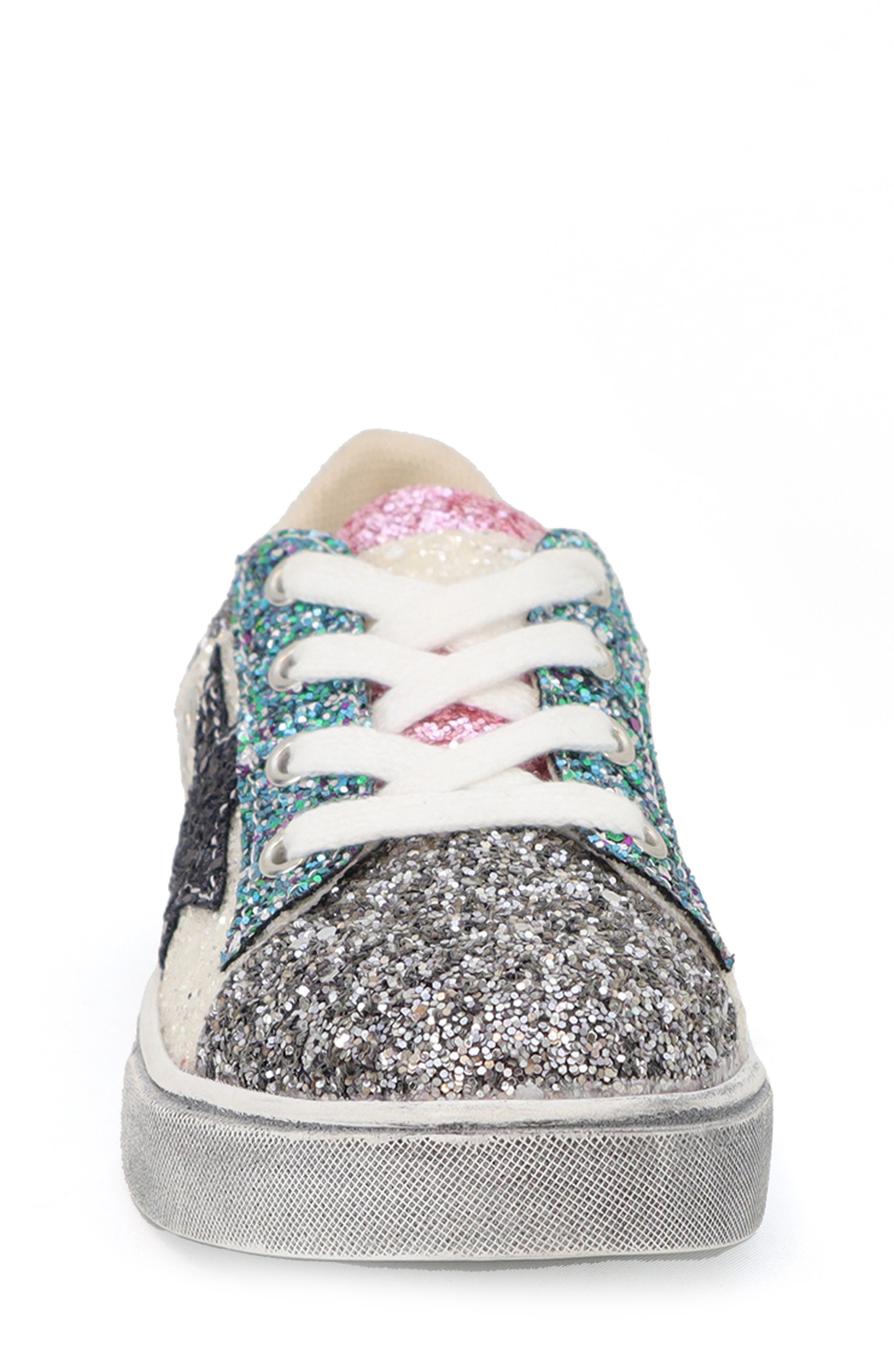 YOKI Kids' Glitter Sneaker, Alternate, color, 