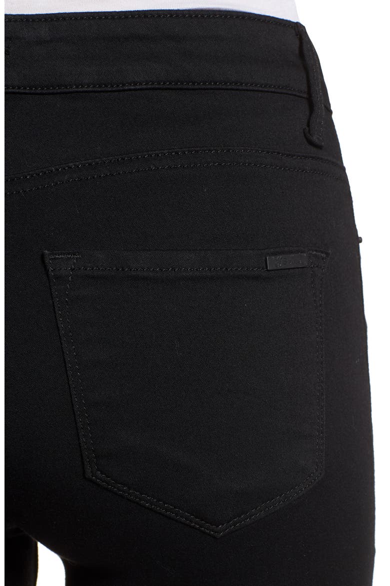 Ellie High Waist Skinny Jeans, Alternate, color, BLACK