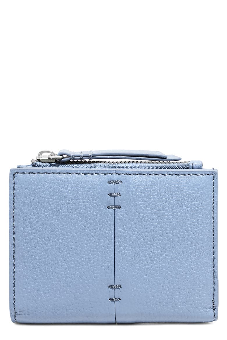 Cleveland Leather Bifold Wallet, Main, color, BLUE AURA