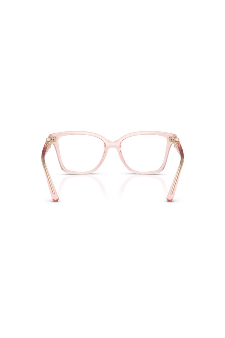 49mm Square optical glasses, Alternate, color, Pink