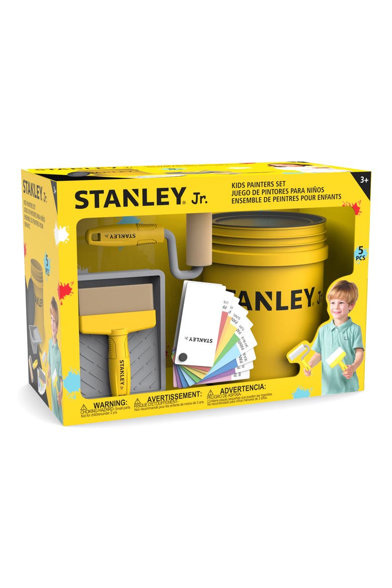 Painter's Toy Set, Alternate, color, YELLOW/ BLACK
