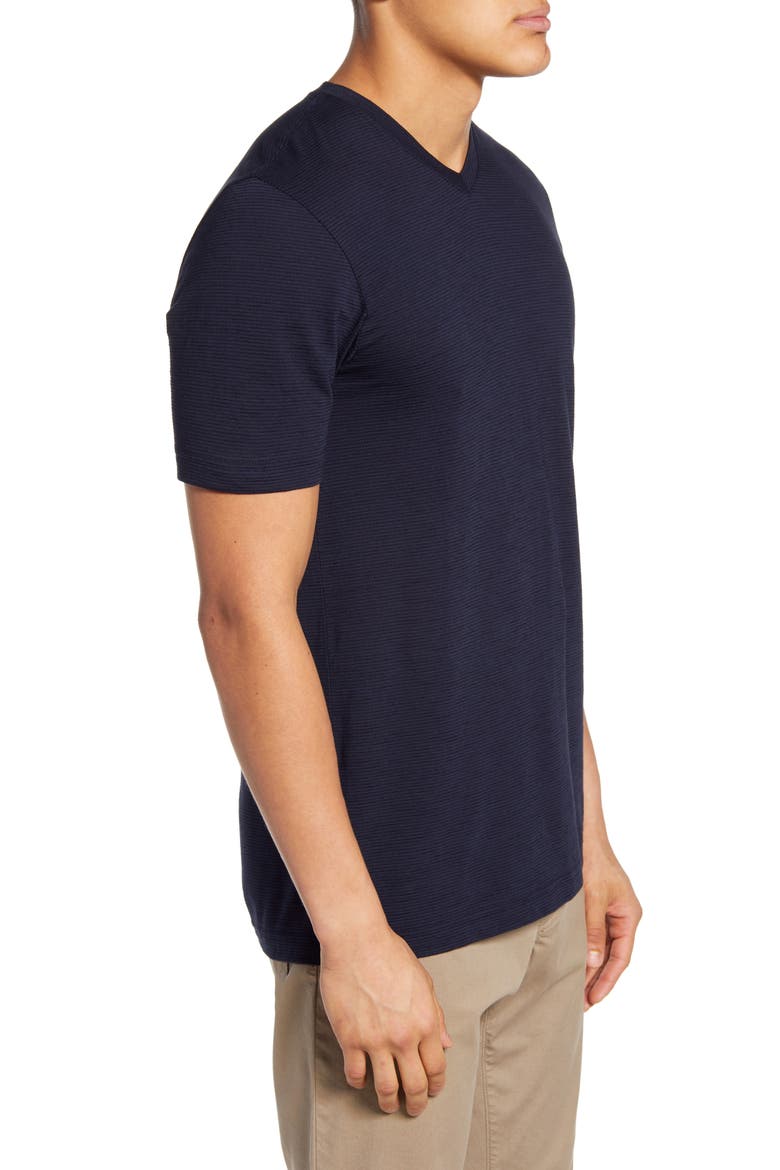 Trumbull V-Neck T-Shirt, Alternate, color, BLACK