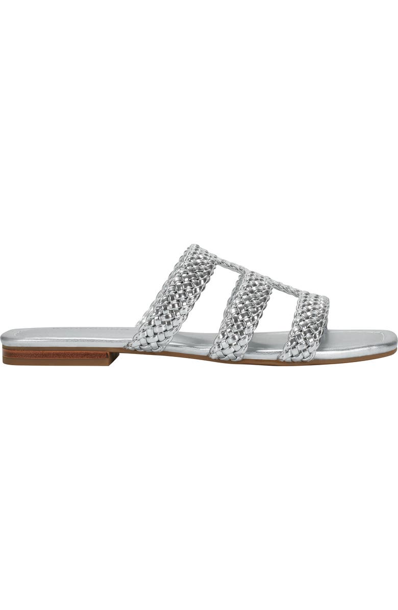 Bandolino Summer Slide Sandal, Alternate, color, Silver