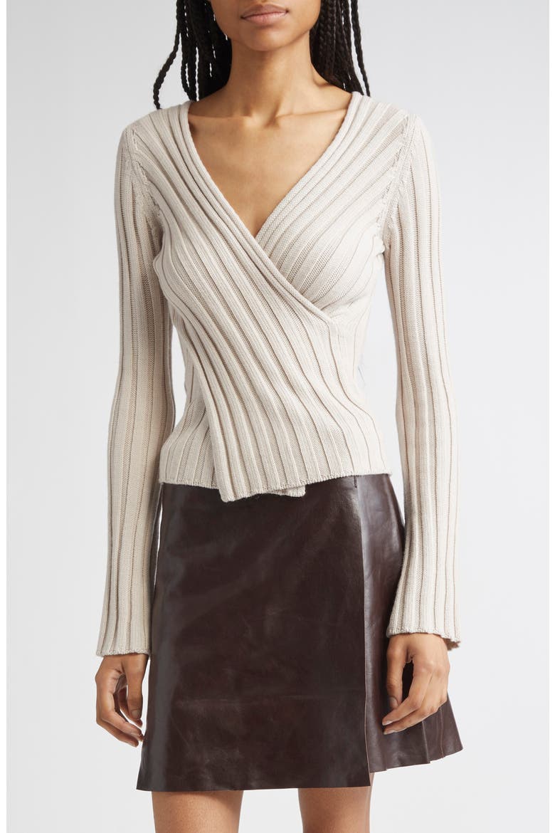 Paloma Wool カットソー　M Paloma Wool Valeria Reversible Merino Wool Sweater (Women) | Nordstrom