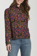 APNY Ruffle Half-Placket Shirt