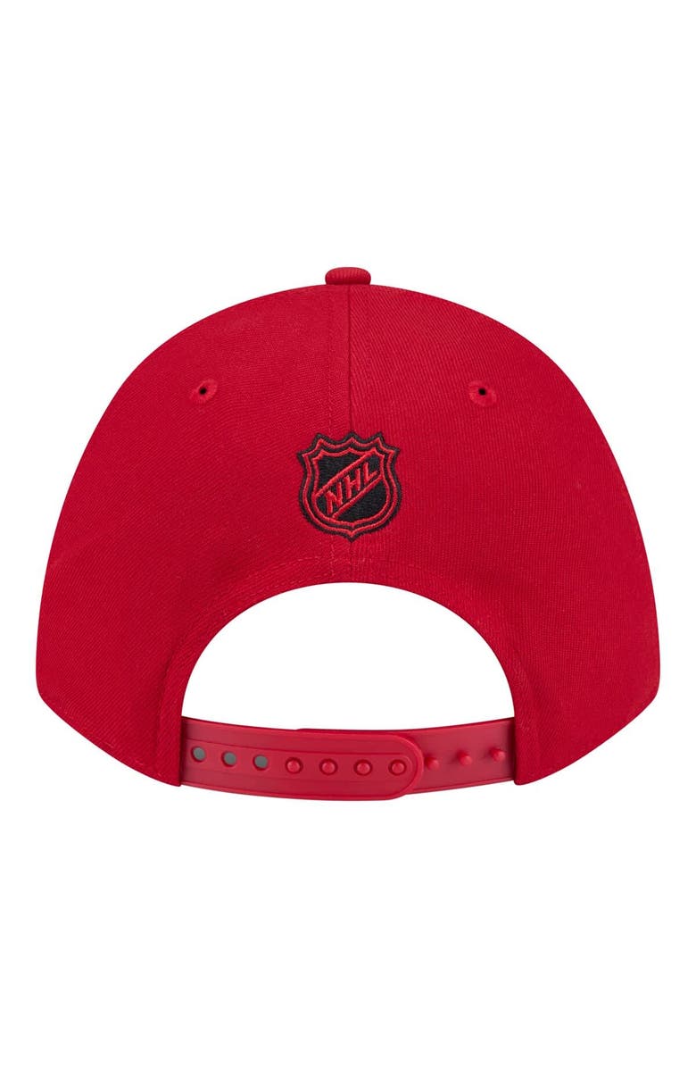 New Era Men's New Era Red Carolina Hurricanes COOLERA 9FORTY M-Crown Adjustable Hat, Alternate, color, Red