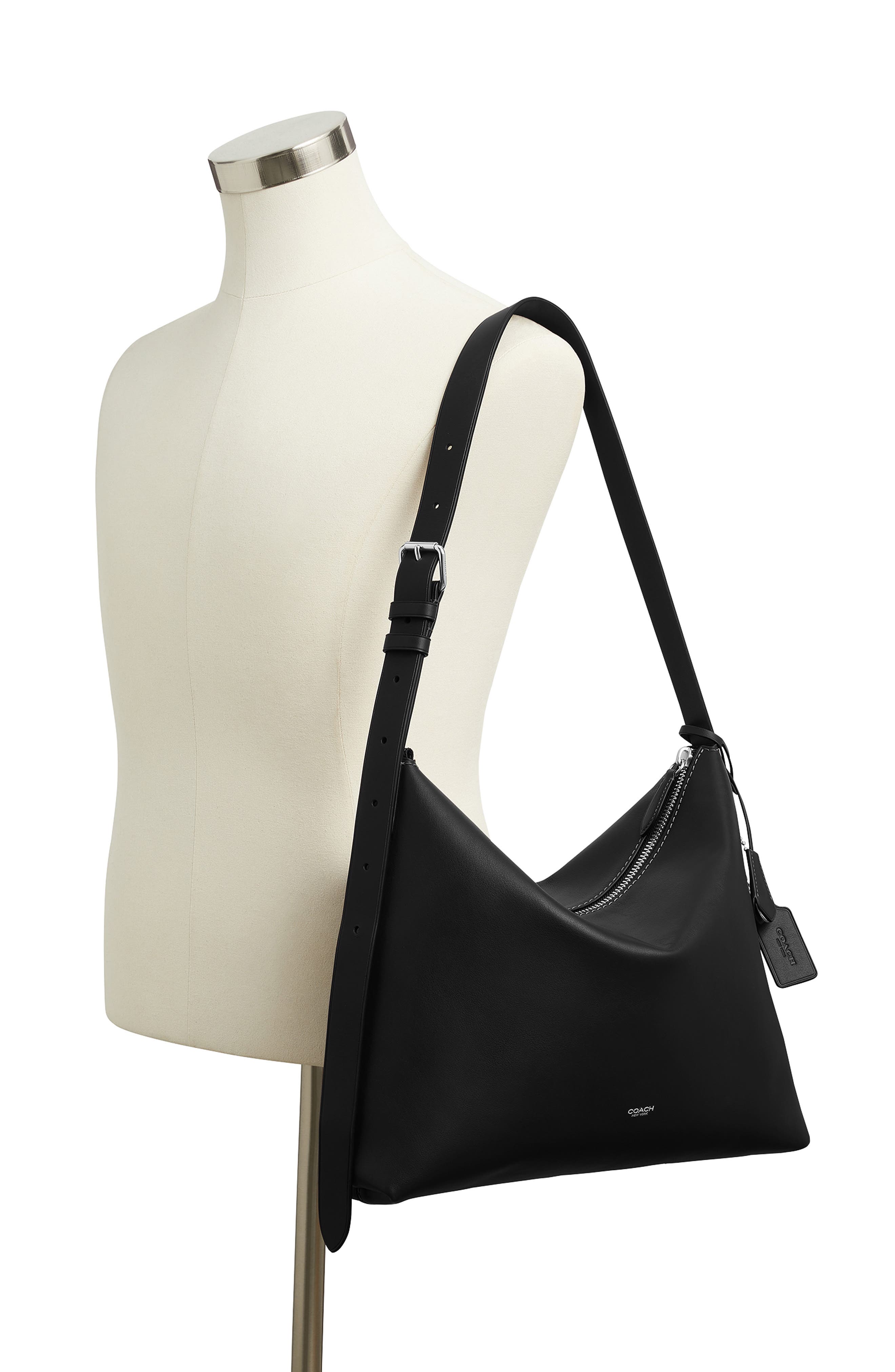 COACH Mott Leather Messenger Bag, Alternate, color, 