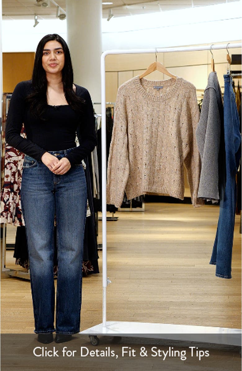 Open Stitch Sweater, sales video thumbnail