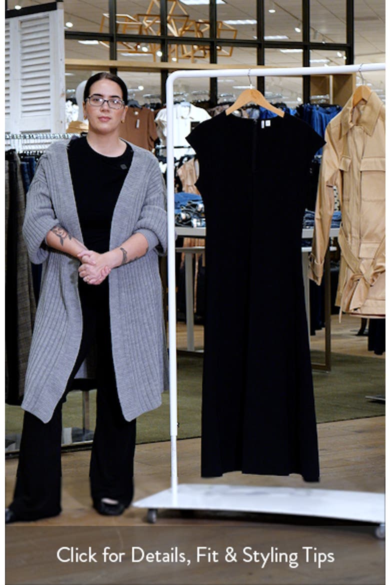 Cap Sleeve Fit & Flare Dress video