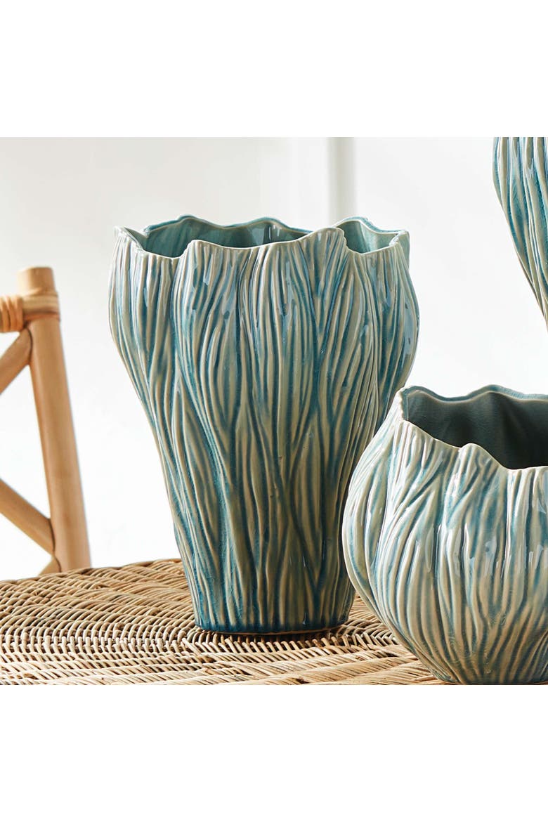 Annabelle Vase, Alternate, color, Blue
