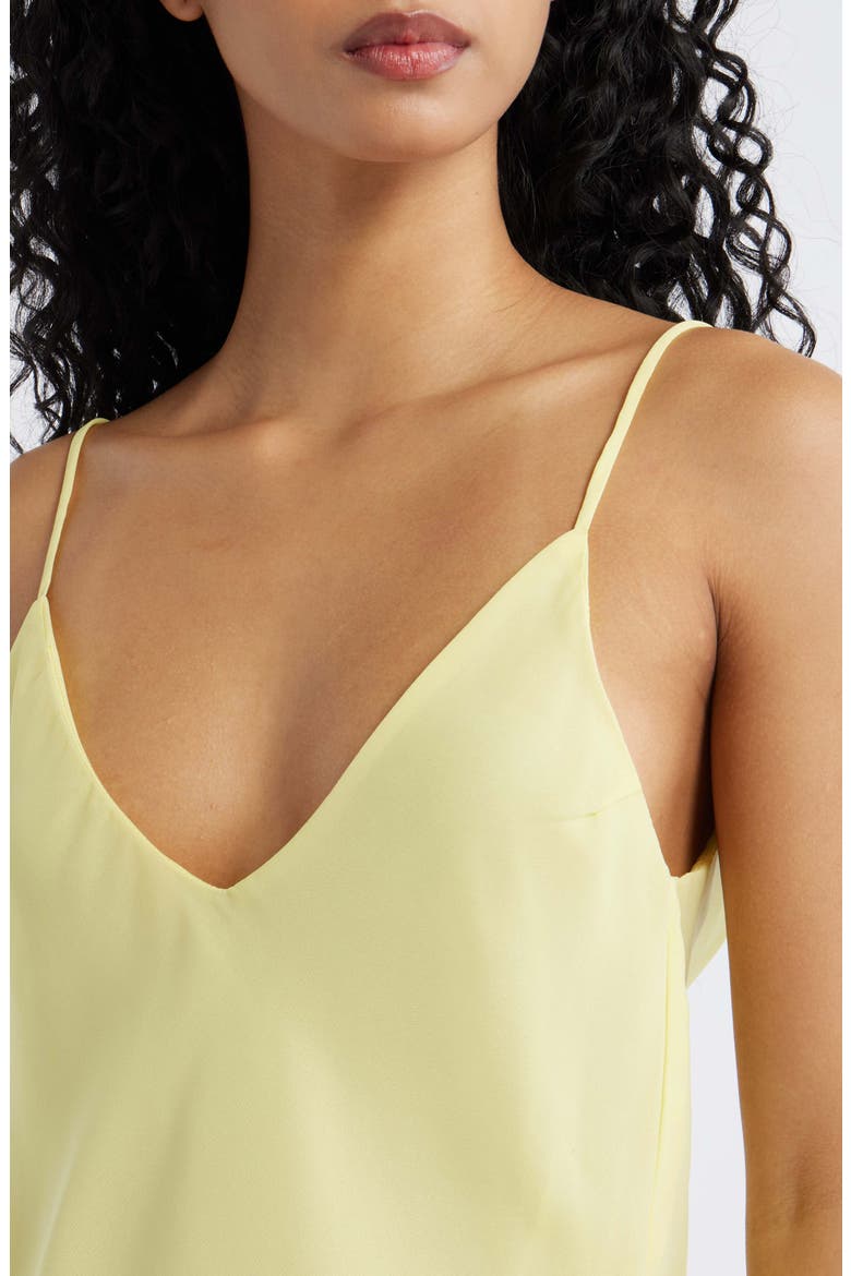 Sila Deep V-Neck Camisole, Alternate, color, YELLOW