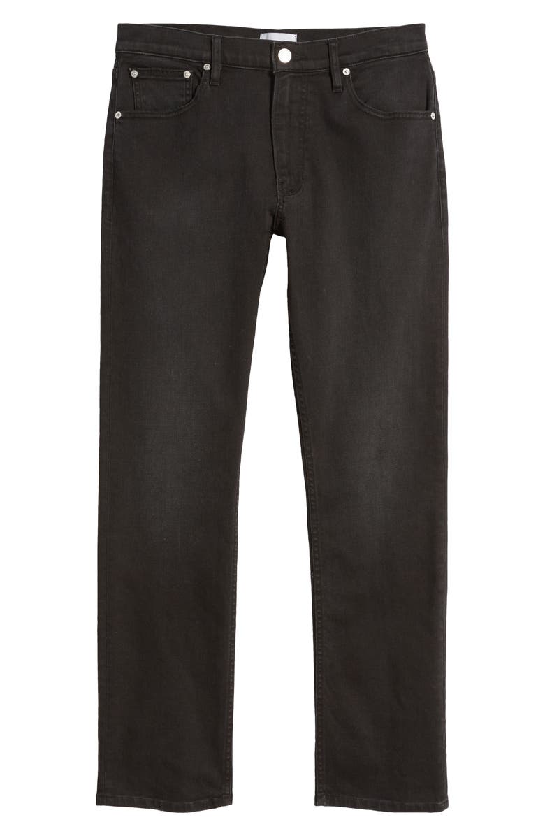 FRAME Modern Straight Leg Jeans, Alternate, color, Raven