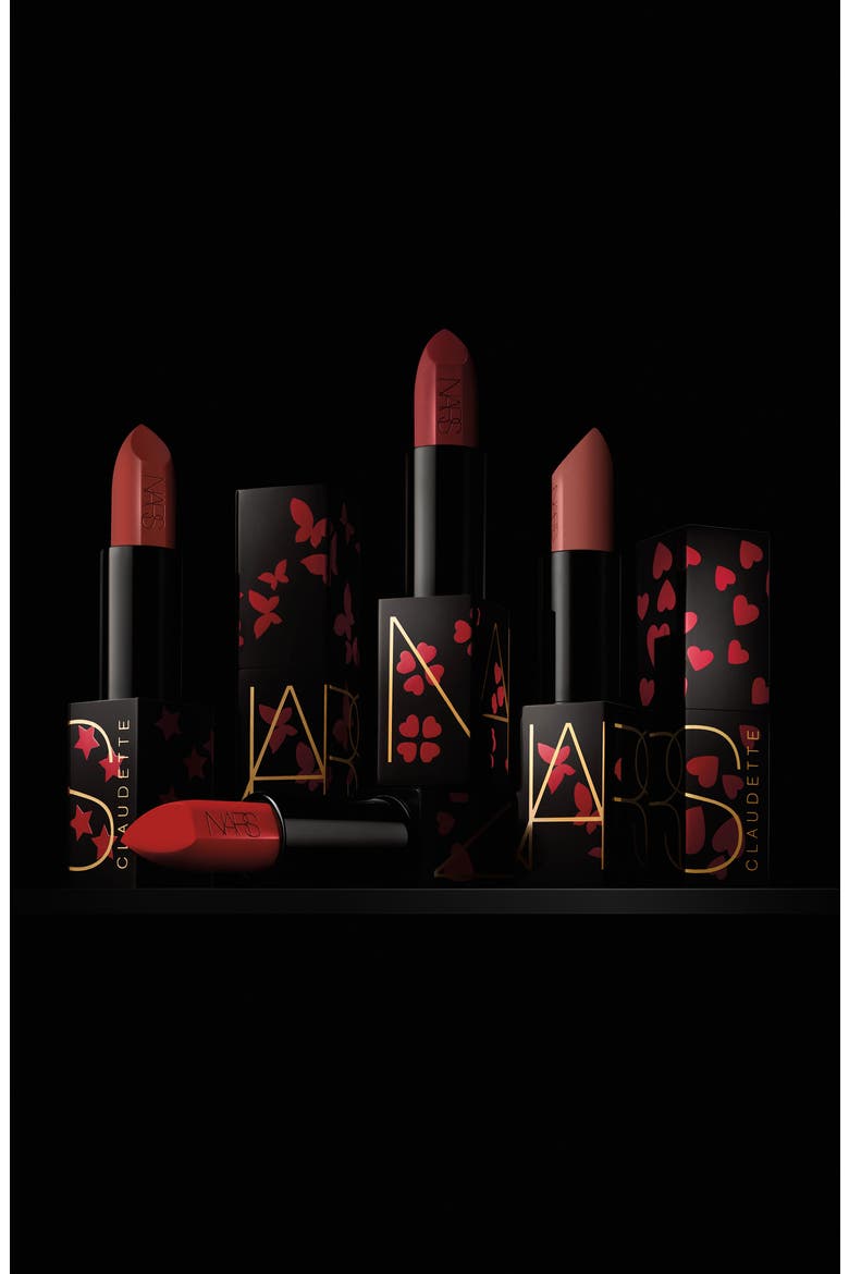 Claudette Audacious Lipstick (Limited Edition), Alternate, color, AUGUSTINE