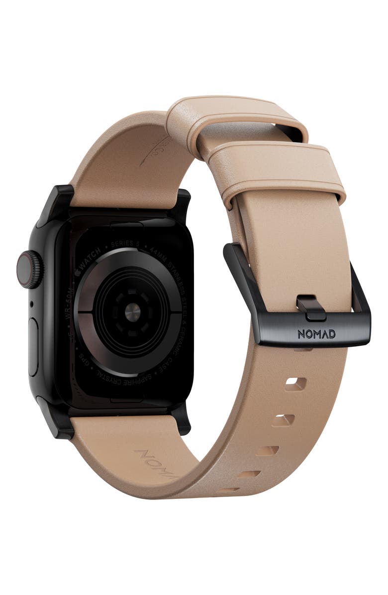 Nomad Modern Leather Apple Watch<sup>®</sup> Strap, Alternate, color,