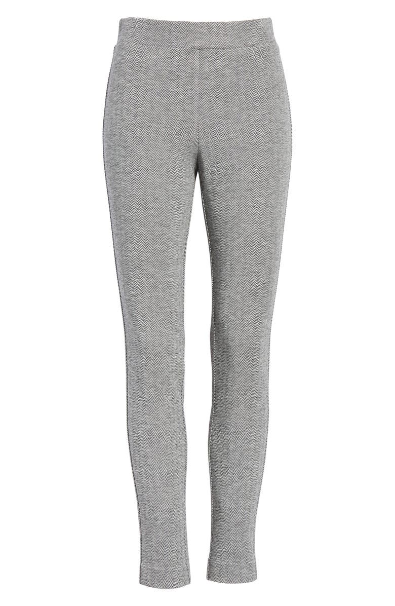 Theory Adbelle K Chevron Stretch Pants, Alternate, color, 