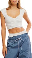 Free People FP Movement Breathe Deeper Crop Top