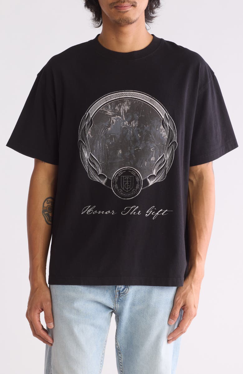 HONOR THE GIFT Past & Future Graphic T-Shirt, Main, color, 